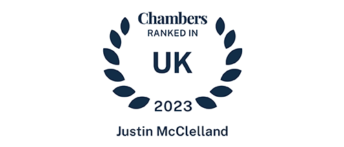Justin McClelland - Ranked in Chambers UK 2023 Justin McClelland - Ranked in Chambers UK 2023