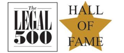 The Legal 500 - Hall of fame The Legal 500 - Hall of fame